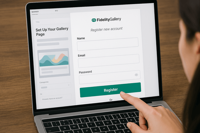 Register as a Partner (Gallery Owner)