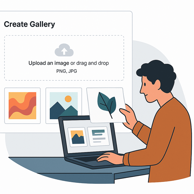 Set Up Your Gallery Page