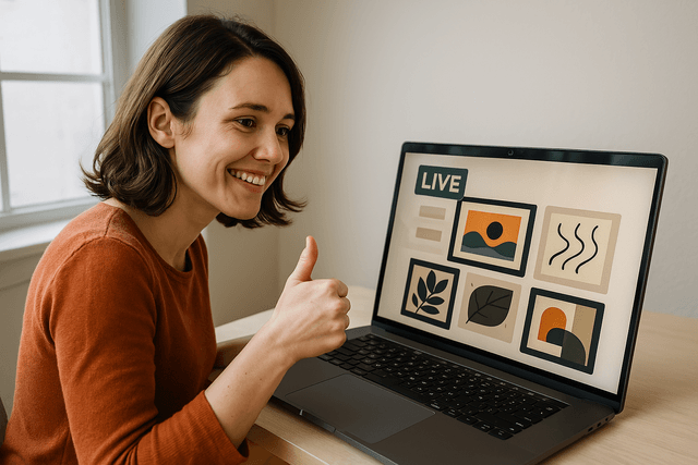 Go Live and Start Selling