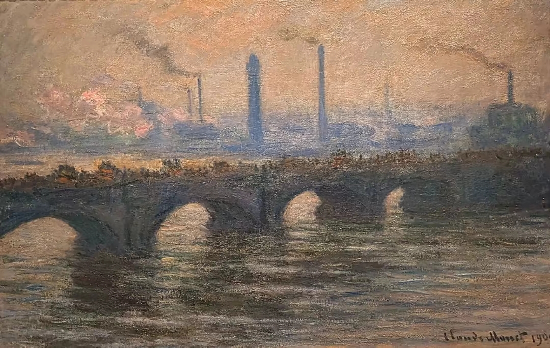Monet and London; The views of the Thames