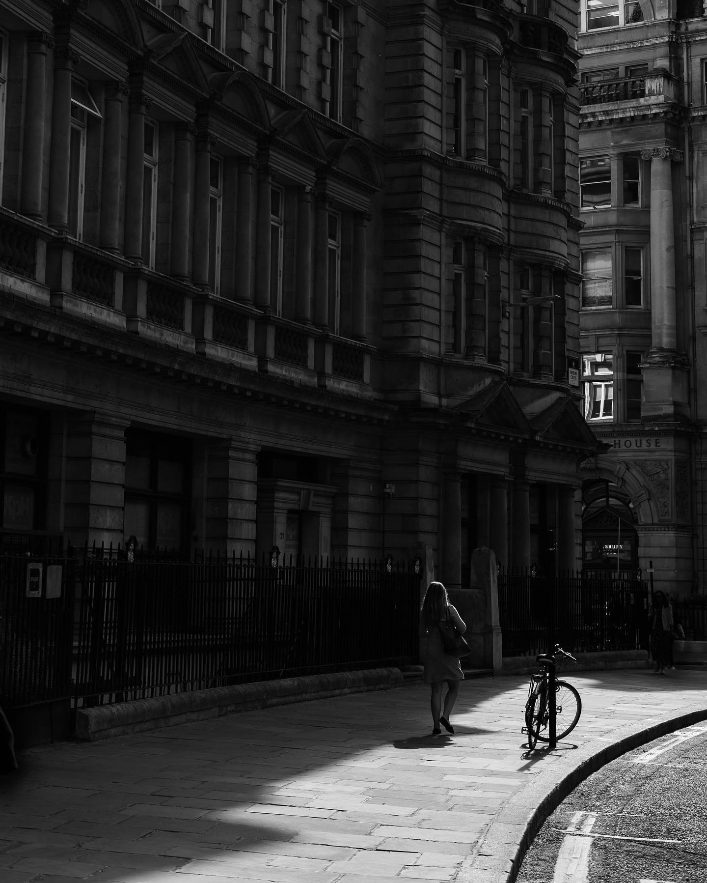 Backlit Solitude: A Street Elegy