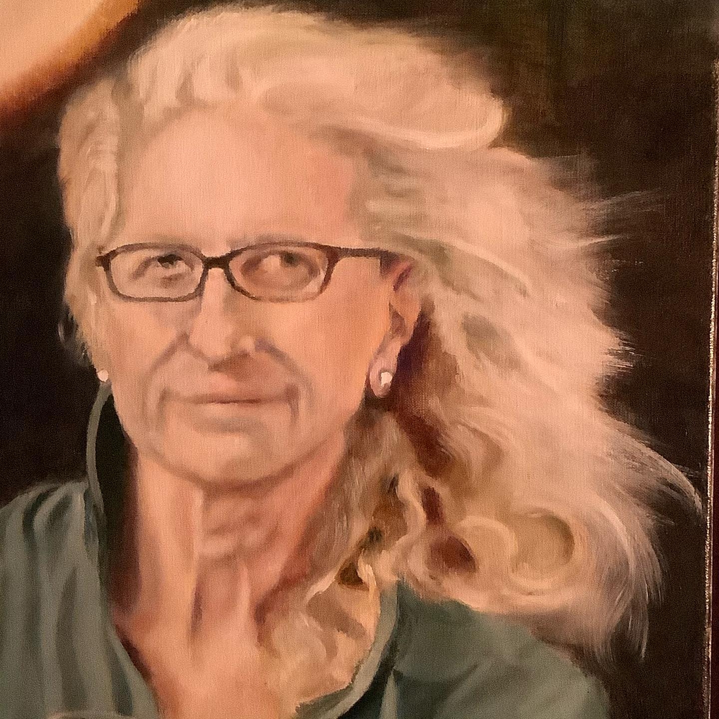 Contemplative Portrait: A Gentle Gaze