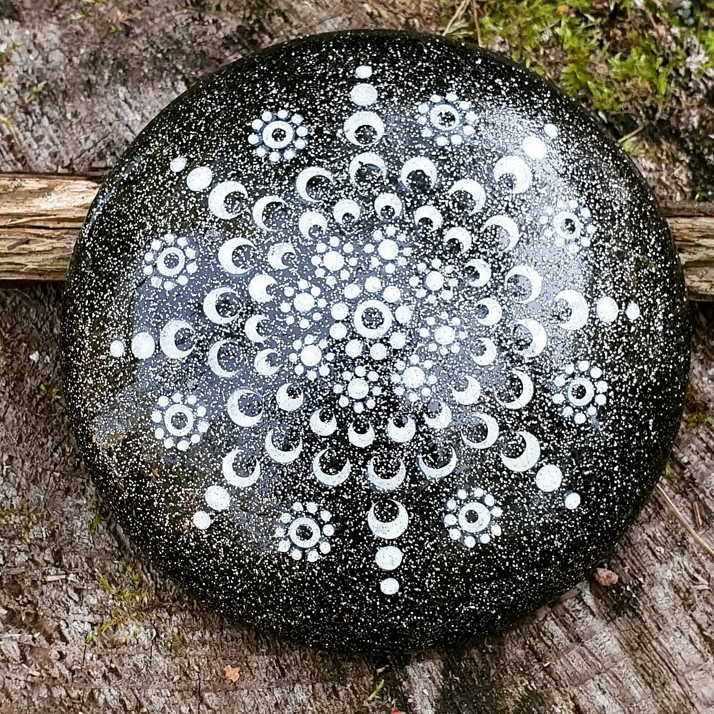 Mandala on Wood 3