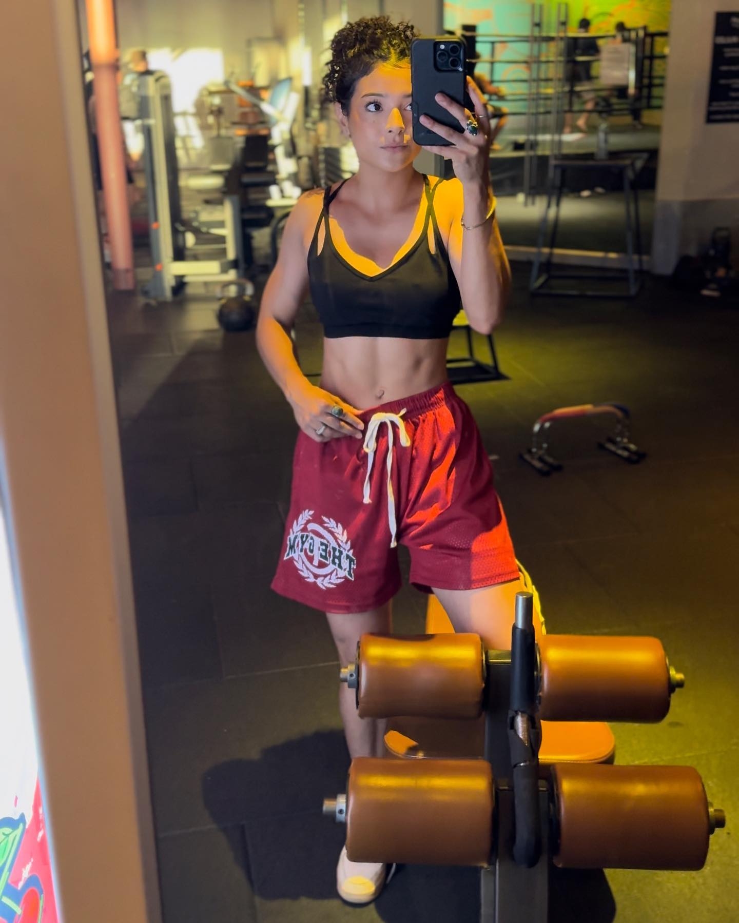 Confidence in Motion: Gym Selfie & Fitness Journey