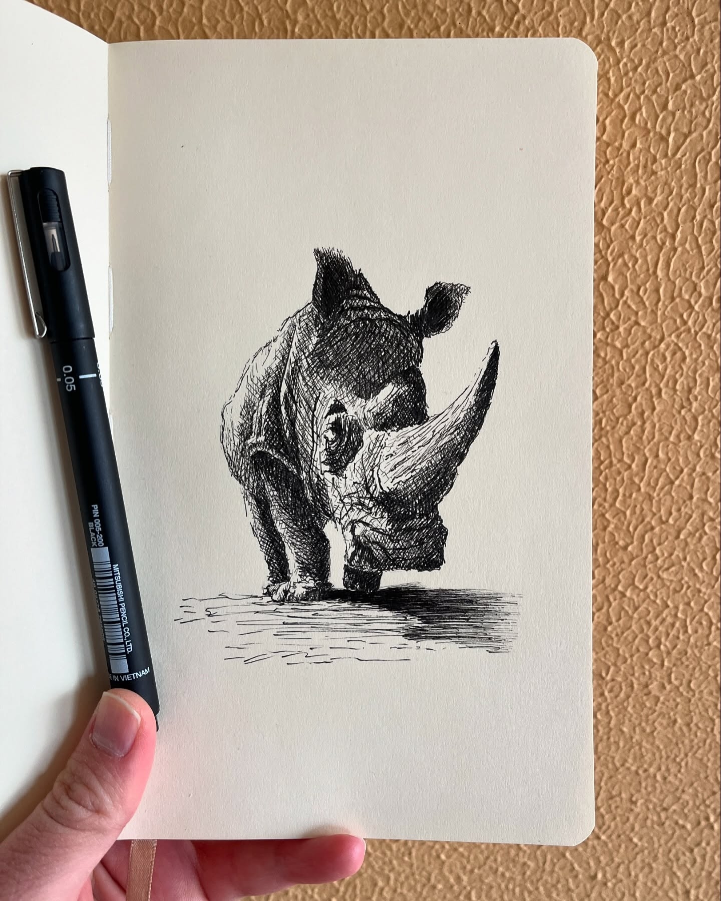 Gergedan: A Study in Ink and Observation