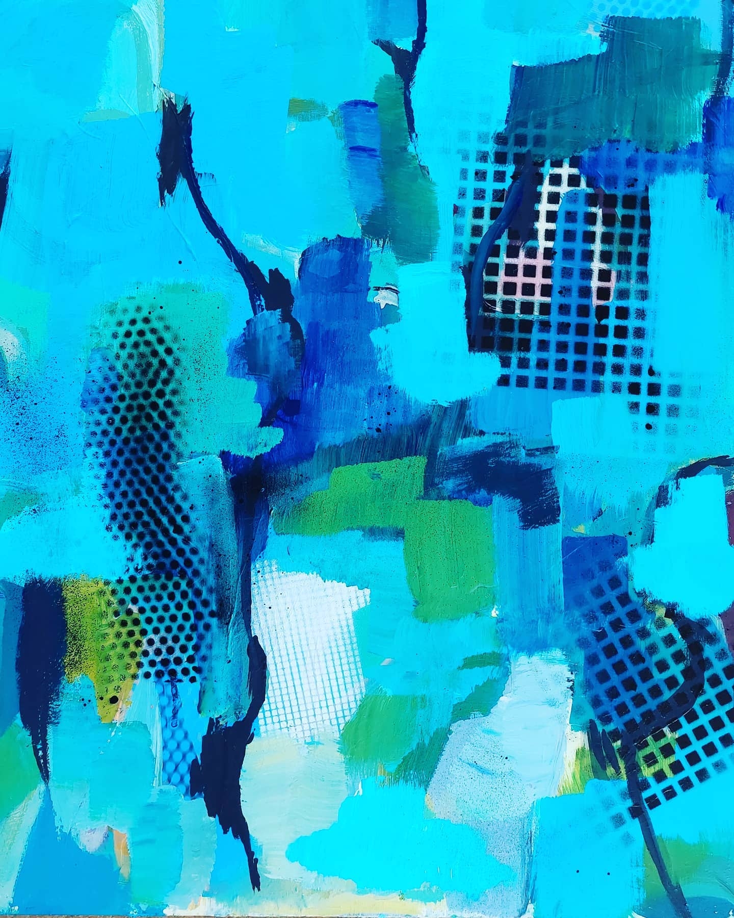Vivid Blue Reverie