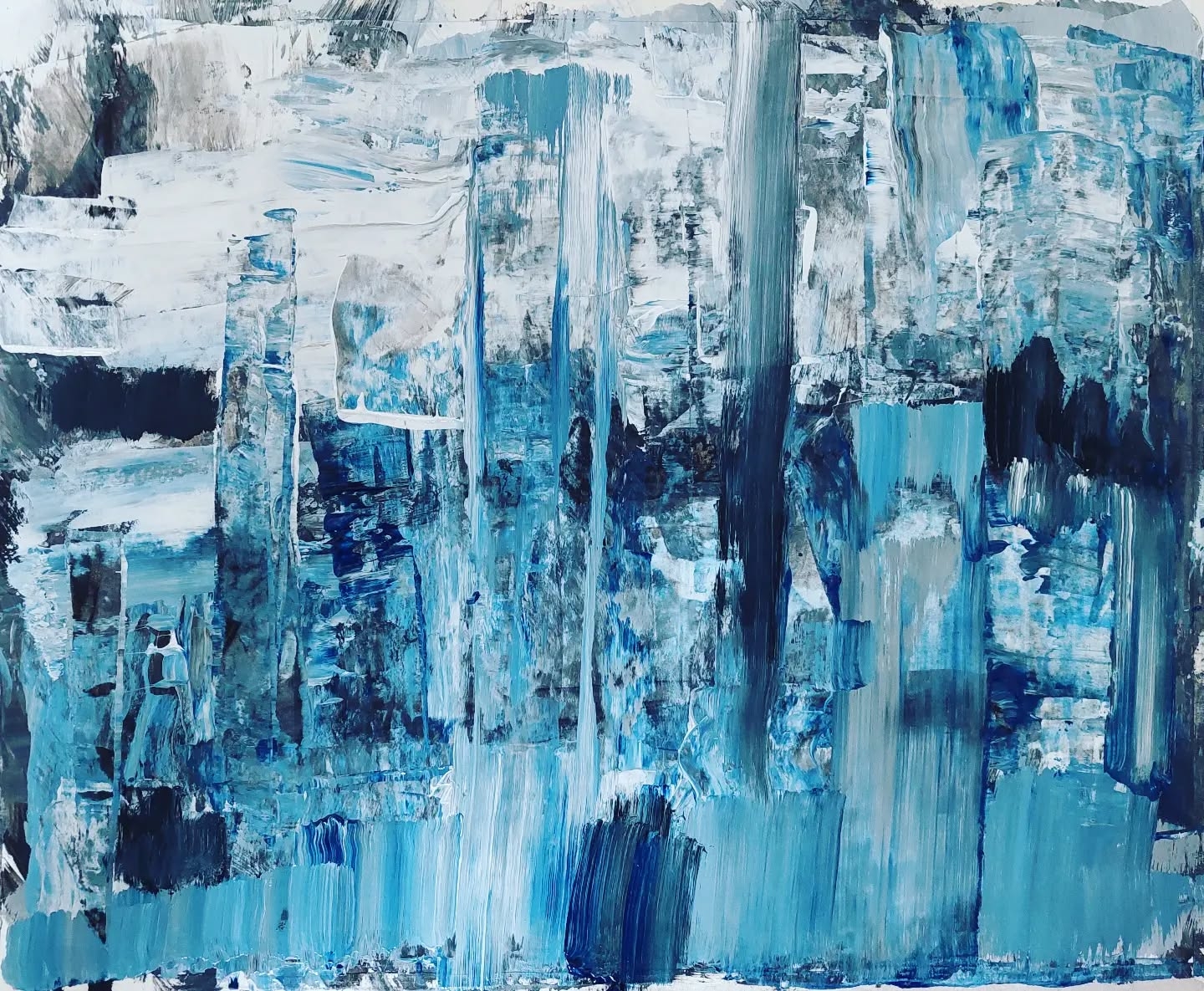 Harmonic Blue Abstraction