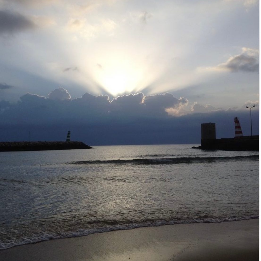 Morning Walk at Tropical Sunrise