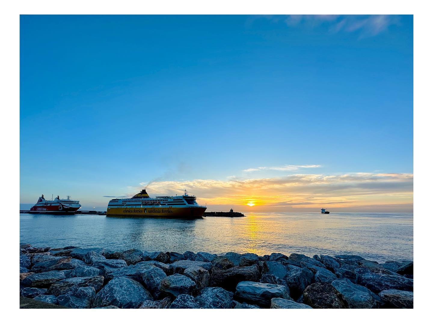Harbor Serenity at Sunset