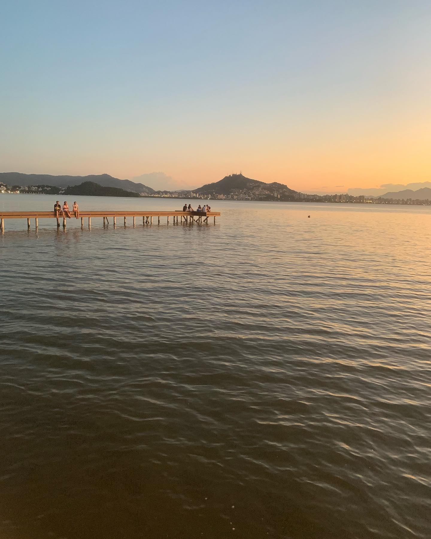 Serenity at Dusk: Pier at Sunset