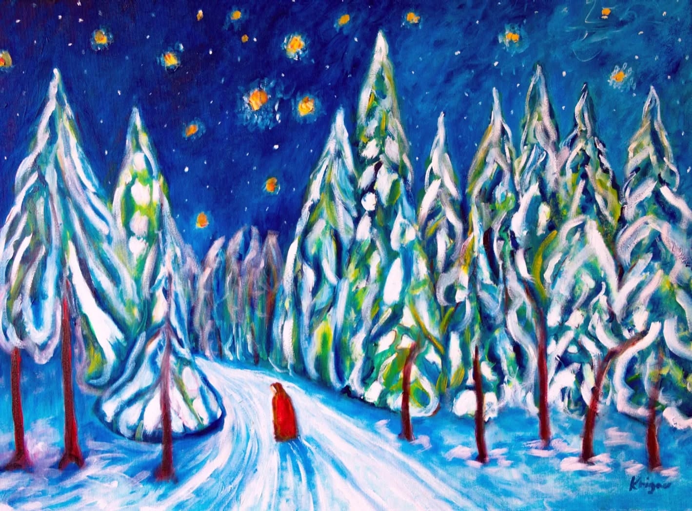 Winter's Serene Path