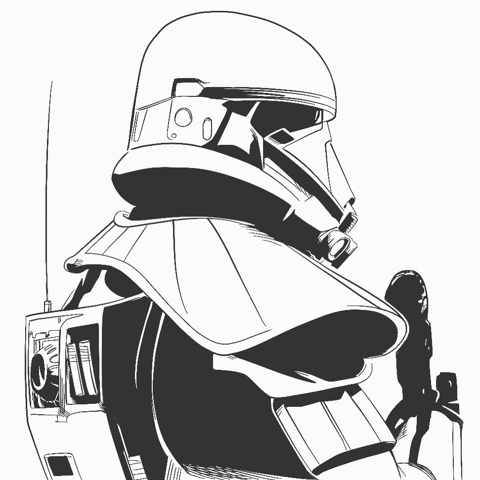 Ethereal Stormtrooper: Monochromatic Militia