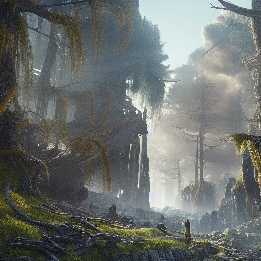 Whispering Moss: Ancient Guardian of the Forest