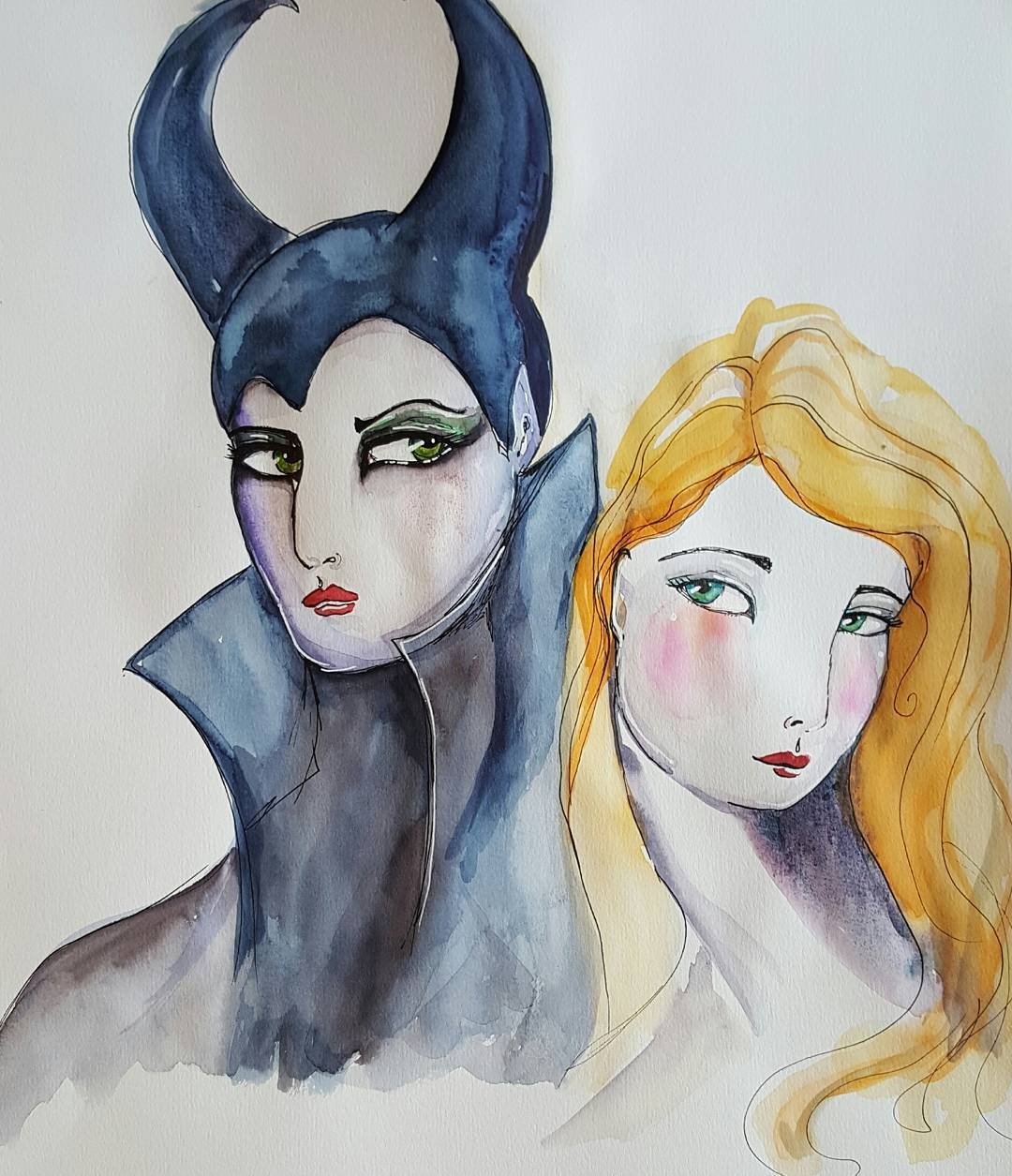 Dual Portraits: A Tribute to Jane Davenport's 'Sleeping Beauty'