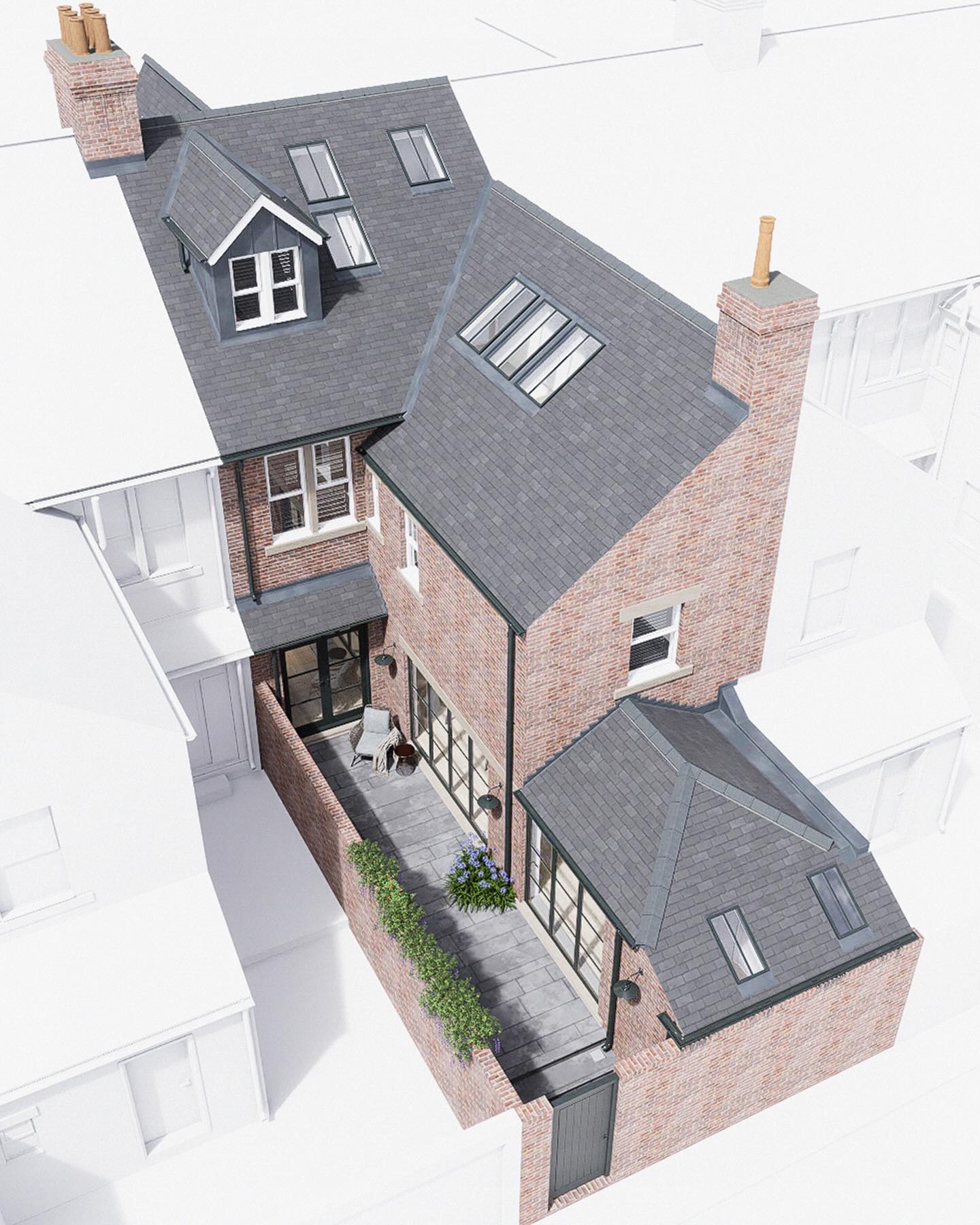 Gosforth Terrace: Modern 3D Design with Ground Extension & Roof Conversion