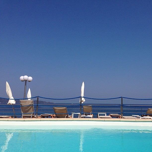 Serene Poolside Oasis in Saint-Florent, Corsica