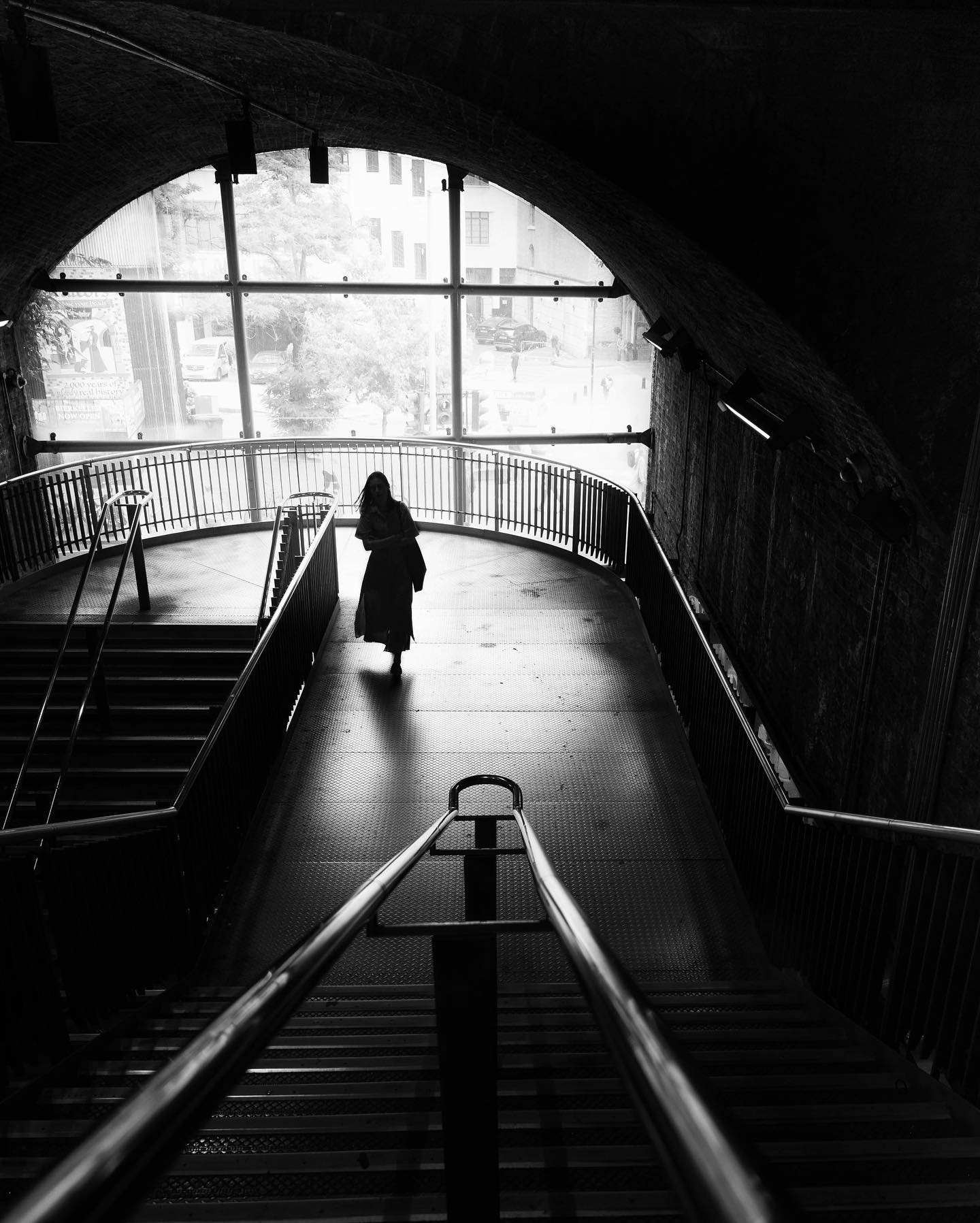 Platform of Light: Arch and Shadows