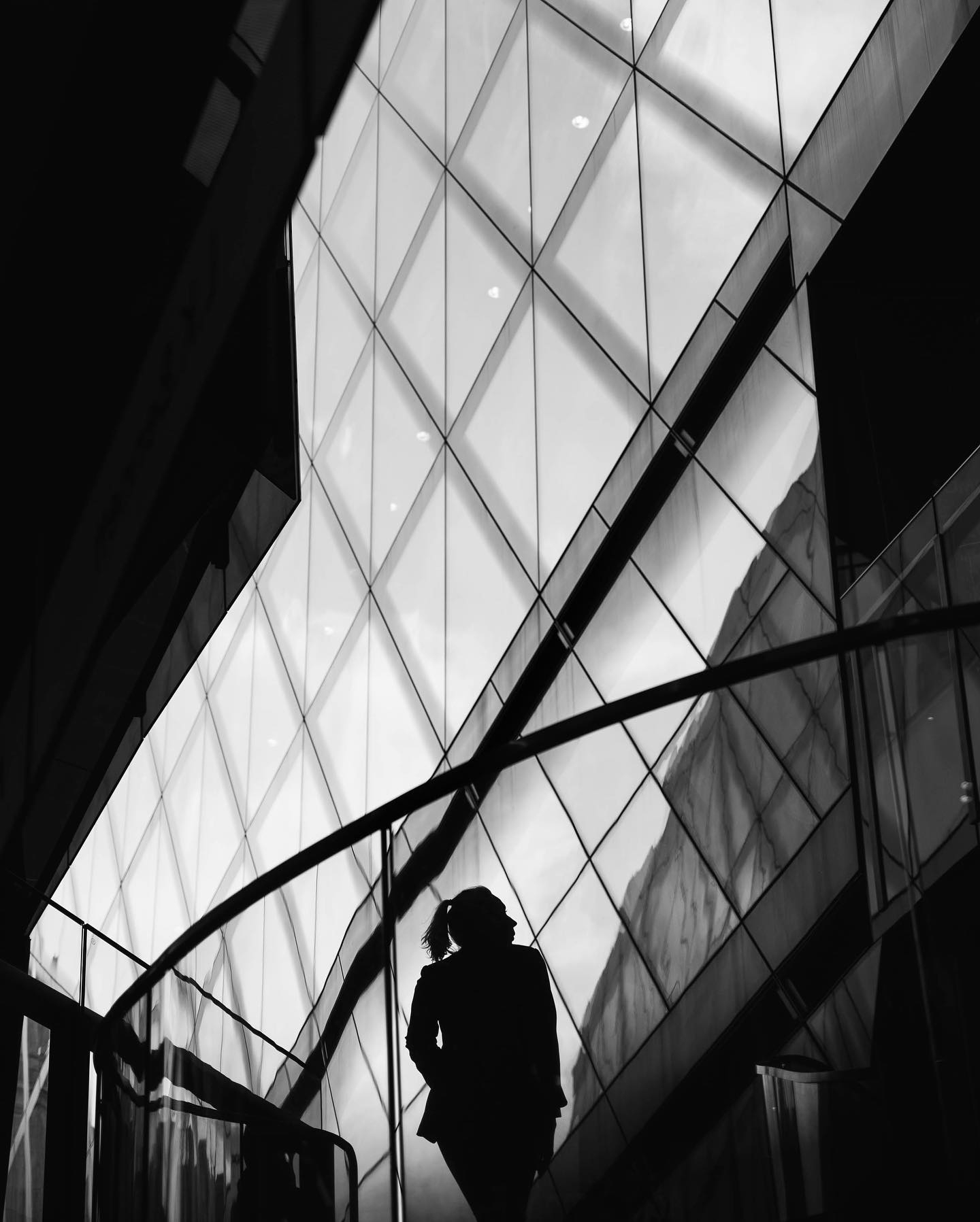 Don't Look Now: Escalator at the Glass Wall