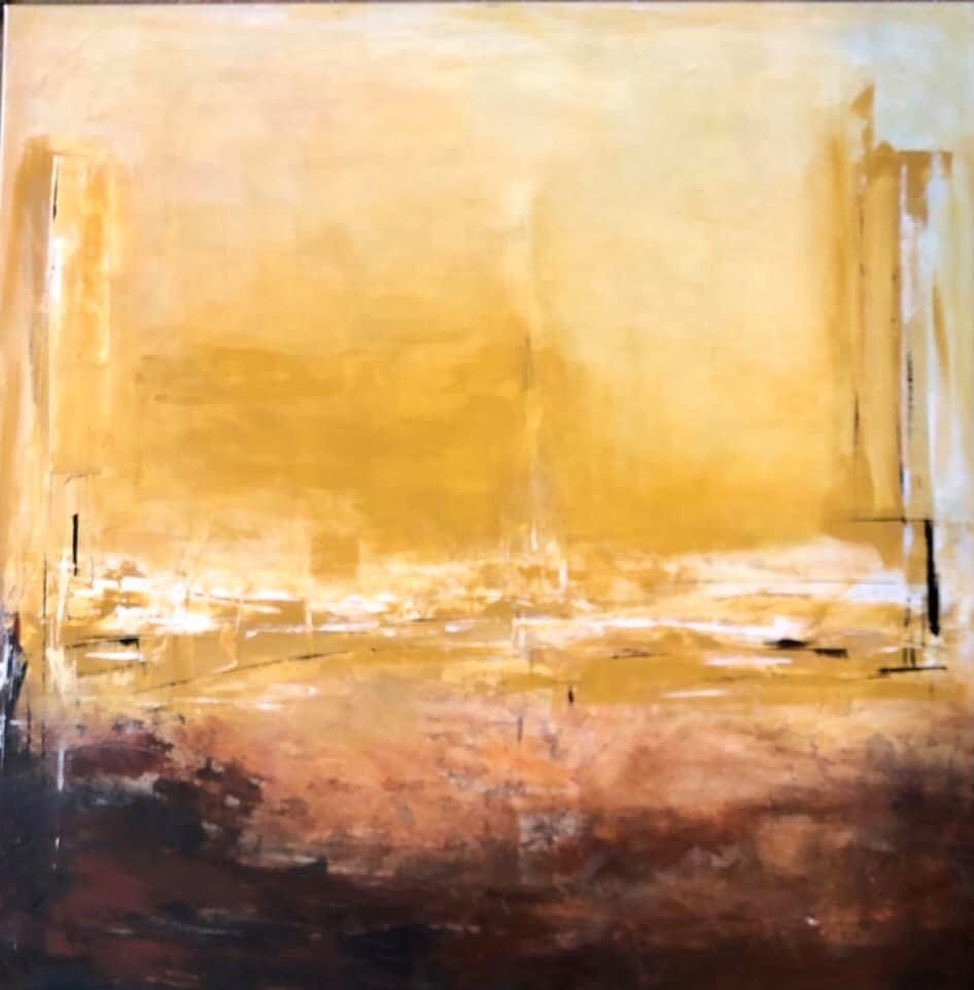 Ethereal Transitions in Amber and Sienna