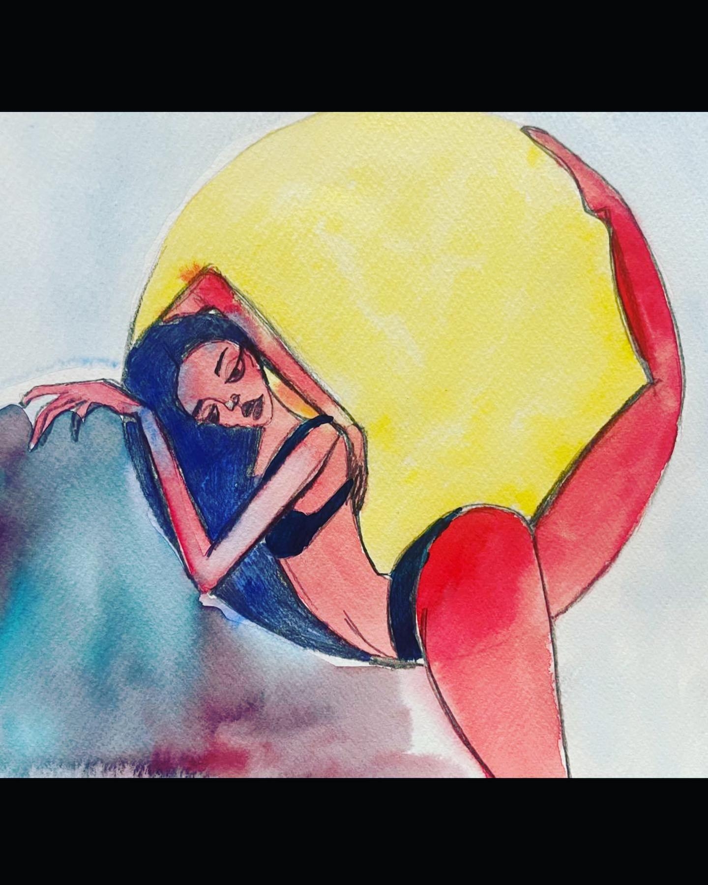 Serenade of Form: Reclining Figure