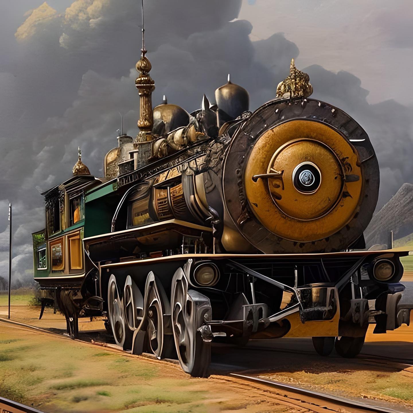 Eternal Journey: The Celestial Locomotive