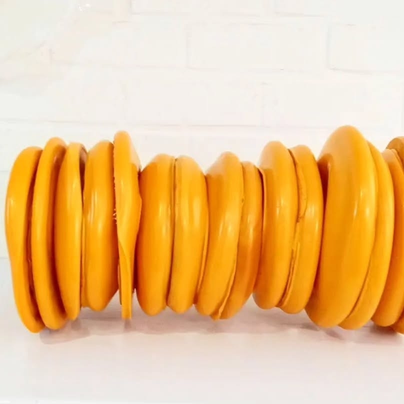 Cosmic Event #polyethylene: Stacked Orange Hose