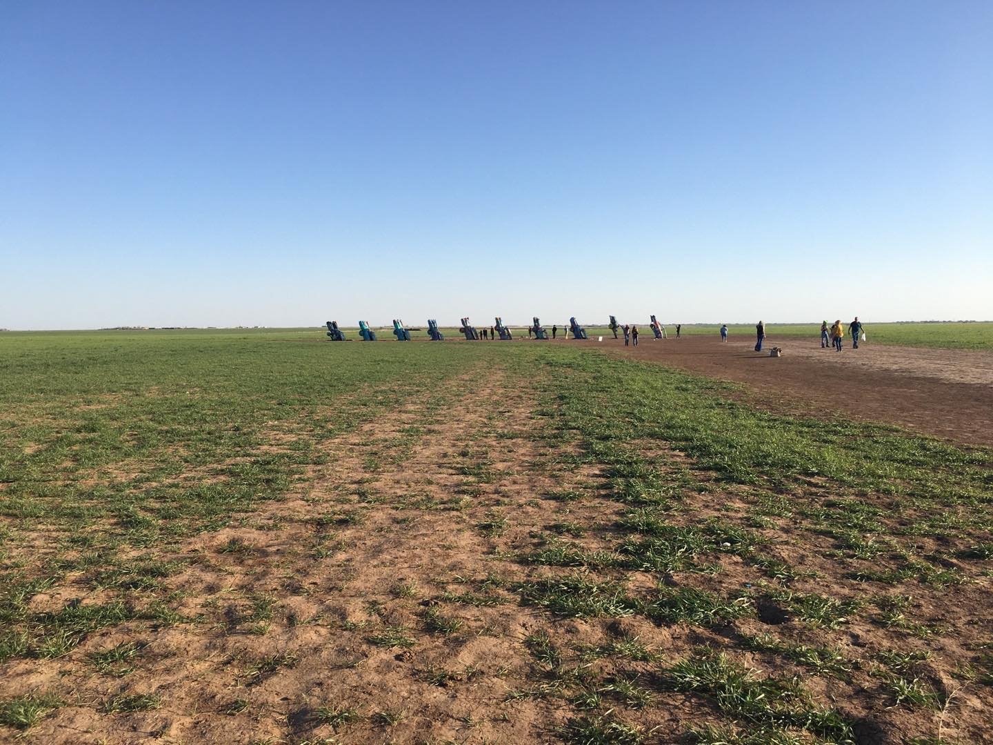 The Big Fin Years - Cadillac Ranch, Amarillo