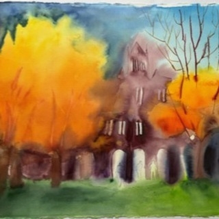 Fiery Trees