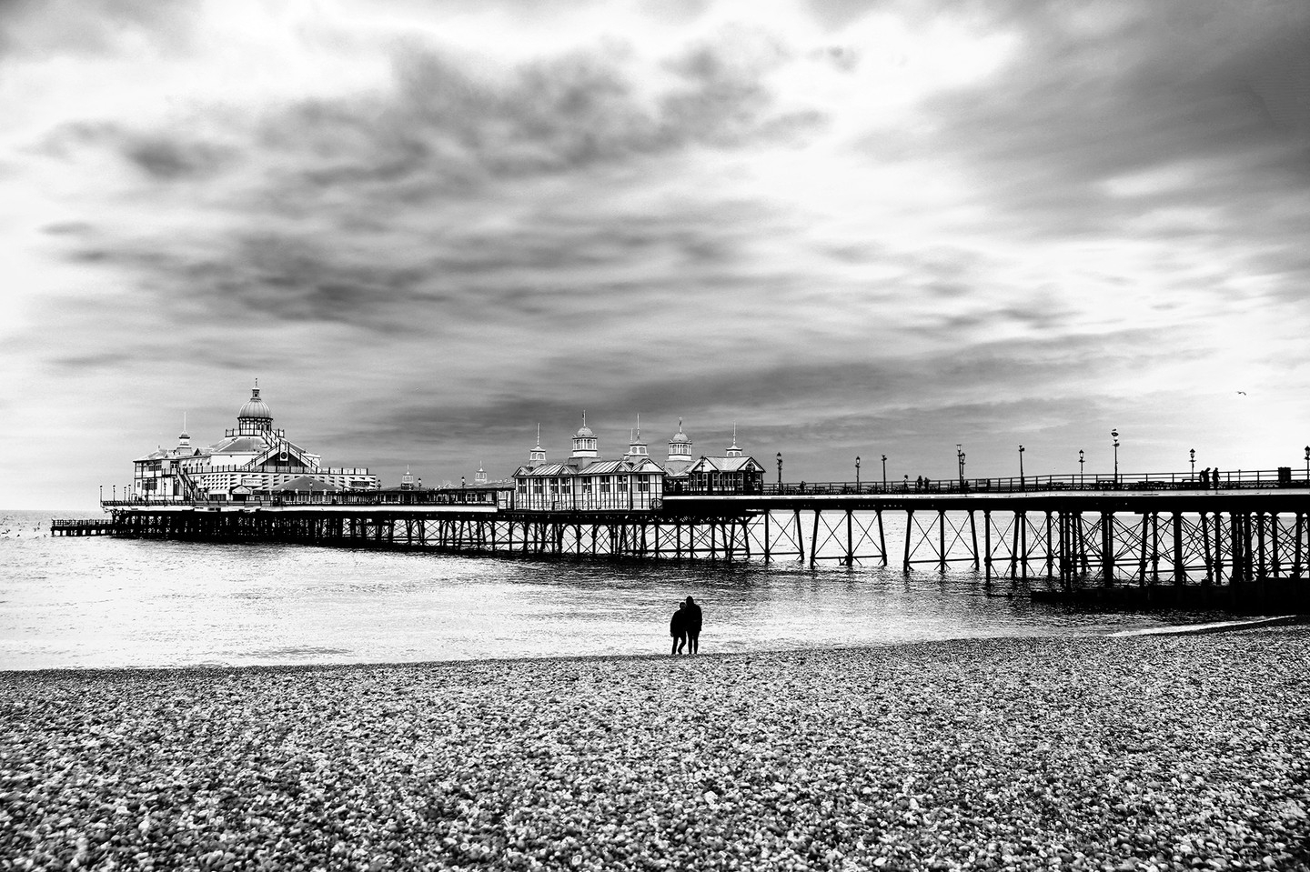 Serene Dawn at Eastbourne Pier, UK