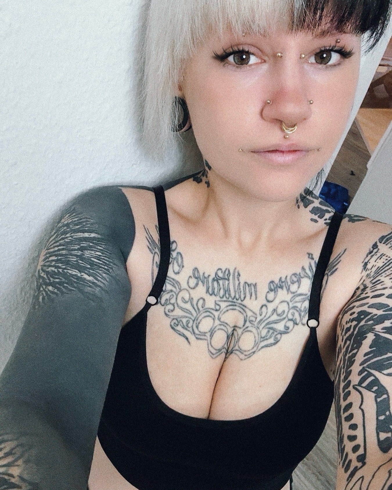 Embracing Individuality: A Tattooed Self-Portrait
