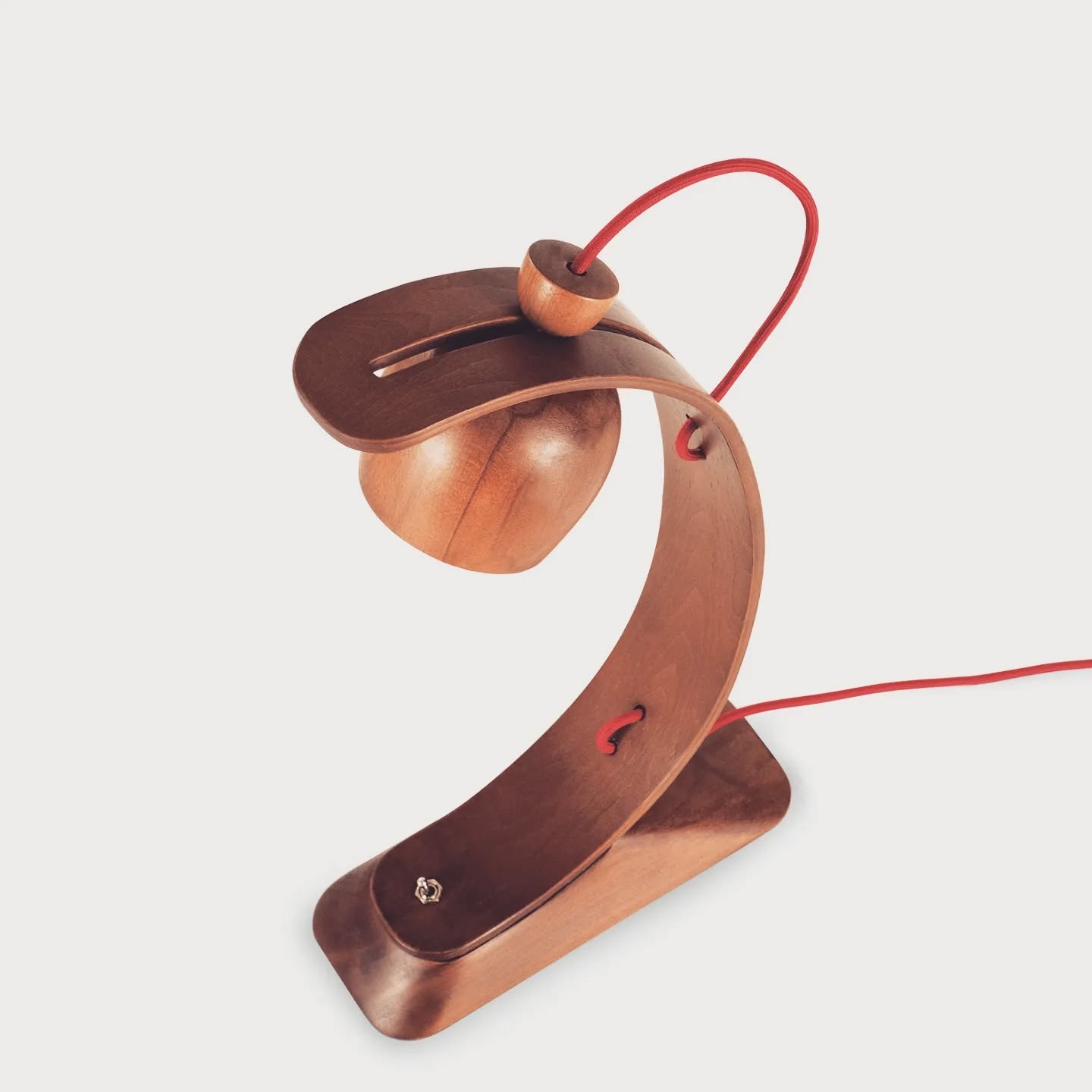 Elegant Adjustable Wooden Desk Lamp
